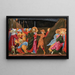La Trahison du Christ - Sassetta — framed artwork on a wall