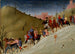 El Viaje de los magos - Sassetta — vista de la obra