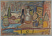Still life with bottles and carafe - Sasza Blonder — artwork view