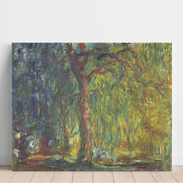 Reproduction of the painting Willow Tree Painting - Claude Monet