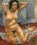 Mujer desnuda - Sava Šumanović — vista de la obra