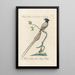 Ornithologia methodice digesta Pl154 - Saverio Manetti — framed artwork on a wall