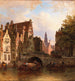 Escena en Ámsterdam - Elias Pieter van Bommel — vista de la obra