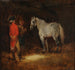 Escena de establo Título establo - Eugène Lami — vista de la obra