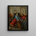 Death of the Virgin - School of Carlo Saraceni — framed artwork on a wall