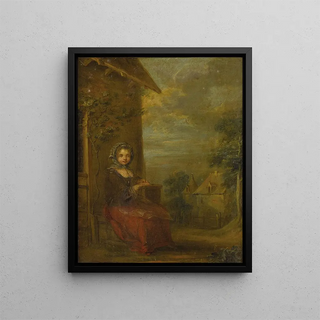School Of Jean Baptiste Charpentier - The Young Farm Girl.webp