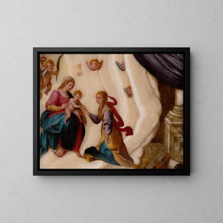 School of Antonio Tempesta - The Mystical Marriage of Saint Catherine.webp