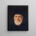 Retrato de Dirck Volckertsz Coornhert - Escuela de Haarlem — cuadro enmarcado en la pared