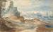 Castillo en la orilla - Escuela de Pieter Bruegel el Viejo — vista de la obra