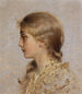 Niña de perfil - Sebastian Lucius — vista de la obra