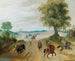 Soldados a caballo en un paisaje - Sebastian Vrancx — vista de la obra