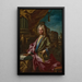 Portrait of George Parker, 2nd Earl of Macclesfield PRS - Sebastiano Conca — framed artwork on a wall