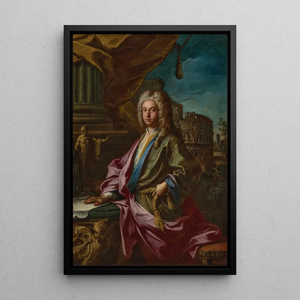 Sebastiano Conca - Portrait of George Parker 2nd Earl of Macclesfield PRS.webp