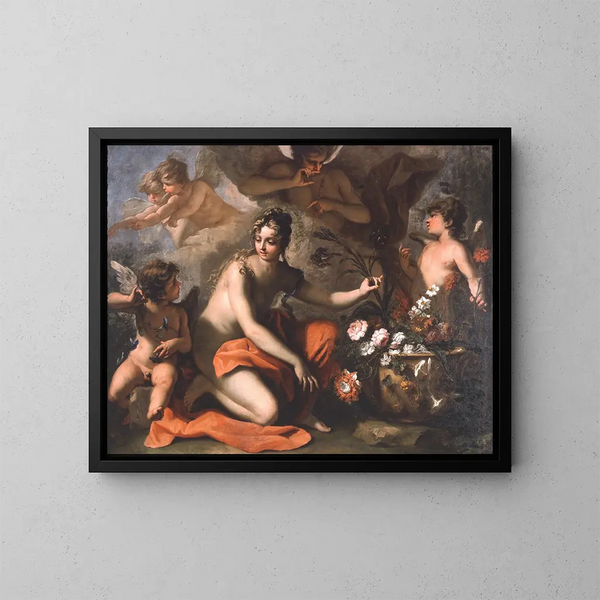 Flore - Sebastiano Ricci — cuadro enmarcado en la pared