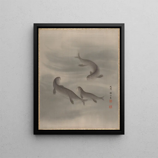 Seki Shk - Otters Swimming.webp