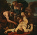 Séléné y Endymion - Johann Carl Loth — vista de la obra