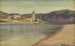 Vista de Dürnstein desde la orilla opuesta del Danubio - Serafin Maurer — vista de la obra