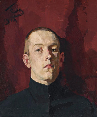 Sergei Vasilievich Malyutin - Portrait of the artists son vladimir.webp