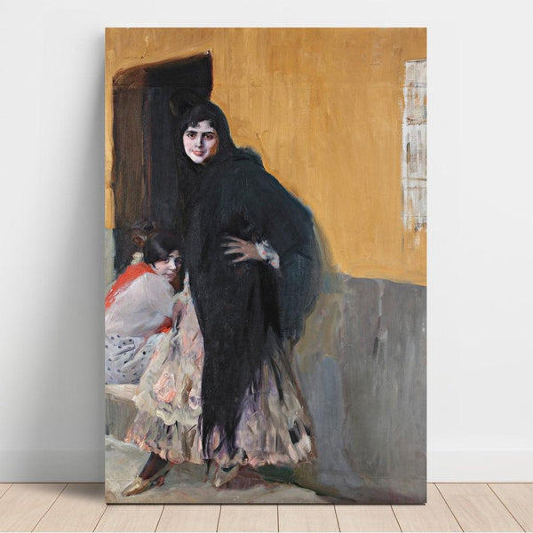 Sévillanes Demoiselles de Seville - Joaquín Sorolla | Reproduction Tableau Décoration murale affiche copie