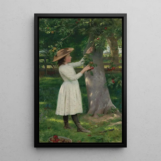 Seymour Joseph Guy - The Pick Of The Orchard Picking Apples.webp