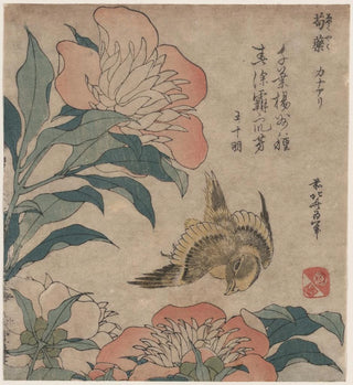 Shakuyaku kana ari - Katsushika Hokusai