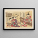 Selected Masterpieces from the Ukiyo-e School Pl05 - Shinichi Tajima — framed artwork on a wall