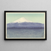 the Lake Kawaguchi - Shōzaburō Watanabe — framed artwork on a wall
