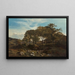A Galloise Farm - Sidney Richard Percy — framed artwork on a wall