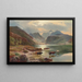 Glencoe desde Loch Leven, Escocia - Sidney Richard Percy — cuadro enmarcado en la pared