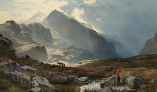 Sidney Richard Percy - Snowdon From Yfoelberfedd.webp