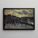 Le Pont-Neuf vu du Quai de la Mégisserie - Siebe Johannes ten Cate — framed artwork on a wall