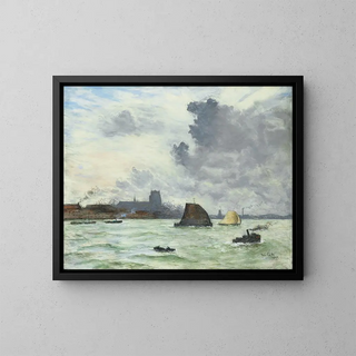 Siebe Johannes Ten Cate - Vue du Port de Dordrecht.webp