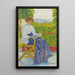 À l'ombre - Sigismund Righini — framed artwork on a wall