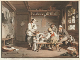 La comida campesina - Sigmund Freudenberger — vista de la obra