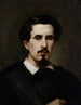 Retrato de un artista - Silvestro Lega — vista de la obra