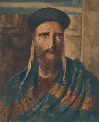 Simeon Solomon - A Religious Scholar.webp