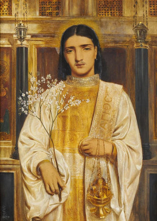 Simeon Solomon - A Saint of the Eastern Church.webp