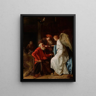 Simon Henrixz van Amersfoort - Tobias and the Angel Curing Tobit of Blindness.webp