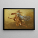 Apollon y Minerva - Simon Julien — cuadro enmarcado en la pared