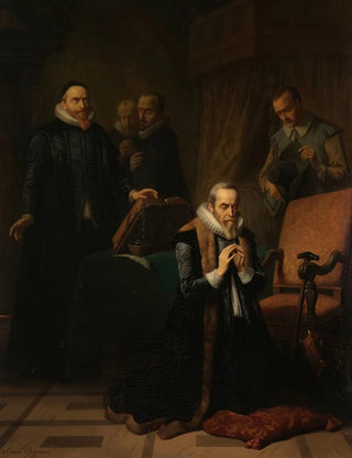 Simon Opzoomer - Het laatste gebed van Johan van Oldenbarnevelt.webp