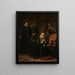 La última oración de Johan van Oldenbarnevelt - Simon Opzoomer — cuadro enmarcado en la pared