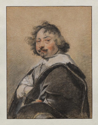 Simon Vouet - Portrait of a man in profile turned to the left.webp