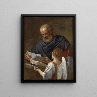 Simone Cantarini - Saint Matthew and the Angel.webp