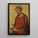 San Lucas - Simone Martini — cuadro enmarcado en la pared