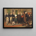 La Signature du traité de Gand, veille de Noël - Sir Amédée Forestier — framed artwork on a wall