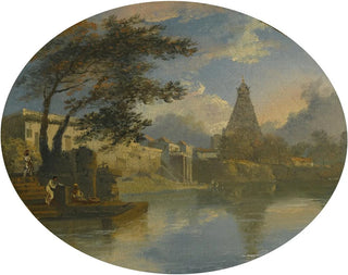Sir Charles DOyly - View Of Thanjavur India With The Brihadeeswarar Temple.webp
