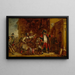 El Bedeau de la Parroquia - Sir David Wilkie — cuadro enmarcado en la pared
