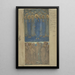 Ascensión de Cristo - Sir Edward Coley Burne-Jones — cuadro enmarcado en la pared