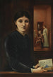 Portrait Painting of Georgiana Burne-Jones - Sir Edward Coley Burne-Jones — artwork view