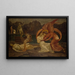 Psyché Receiving the Proserpine Box - Sir Edward Coley Burne-Jones — framed artwork on a wall